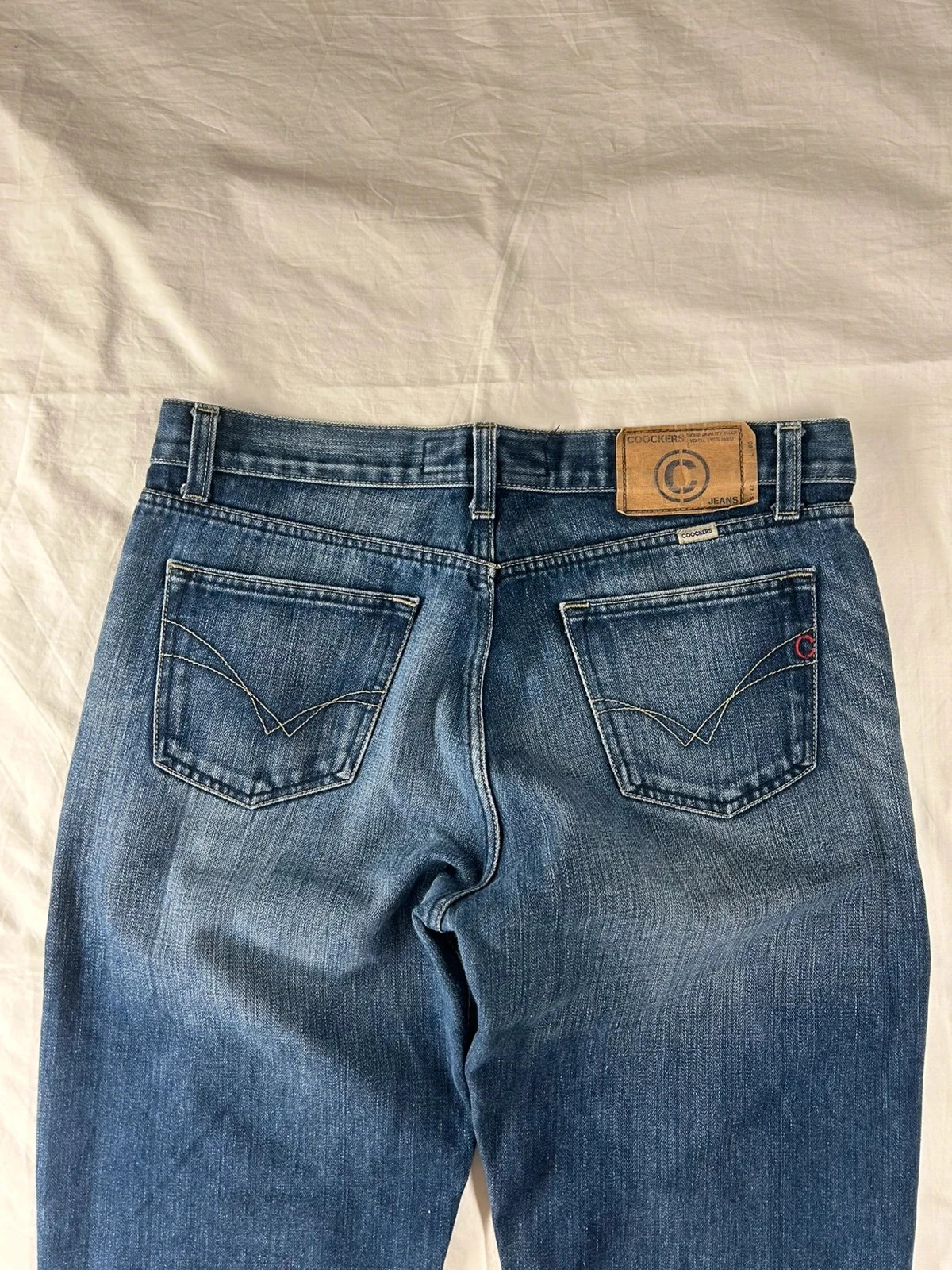 Jean recta azul coockers jeans 44 vintage bordado en la parte posterior talla 44 – photo 15